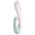 Satisfyer Heat Wave - viedais, uzsilstošais vibrators ar roku (piparmētra)