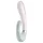 Satisfyer Heat Wave - sieviešu vibrators ar sildošu funkciju, menta krāsā