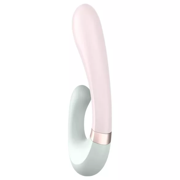 Satisfyer Heat Wave - sieviešu vibrators ar sildošu funkciju, menta krāsā