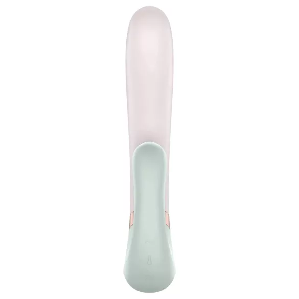 Satisfyer Heat Wave - sieviešu vibrators ar sildošu funkciju, menta krāsā
