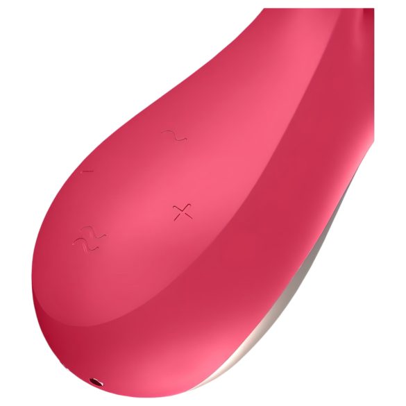 Satisfyer Mono Flex - vibrators ūdensizturīgs sarkans