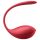 Satisfyer Shiny Petal - Vibrējošā ola ar pulti (sarkana)