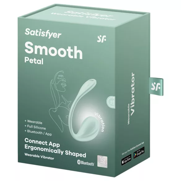 Satisfyer vibrācijas olas ar vadību, zaļa