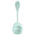 Satisfyer Gludais Zieds - viedā vibrācijas ola (zaļa)