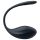 Satisfyer Ribbed Petal - tālvadības vibrācijas ola (melna)