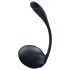 Satisfyer Ribbed Petal - tālvadības vibrācijas ola (melna)