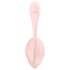 Satisfyer vibrējoša ola ar tālvadību, rozā, Ribbed Petal