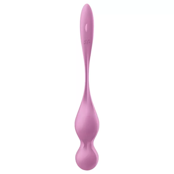 Satisfyer Love Birds 1 - lietotnes vadāmas vibrējošās geišas bumbiņas (rozā)