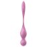 Satisfyer Love Birds 1 - gudrā, vibrējošā geiša bumbiņa (rozā)