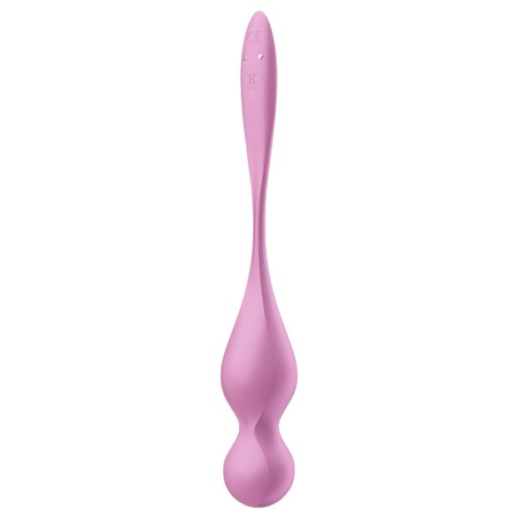 Satisfyer Love Birds 1 - viedā vibrējošā geišas bumbiņa rozā