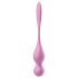 Satisfyer Love Birds 1 - gudrā, vibrējošā geiša bumbiņa (rozā)