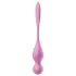Satisfyer Love Birds 1 - lietotnes vadāmas vibrējošās geišas bumbiņas (rozā)
