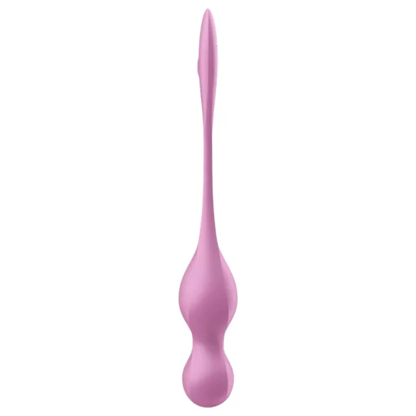 Satisfyer Love Birds 1 - lietotnes vadāmas vibrējošās geišas bumbiņas (rozā)