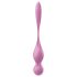 Satisfyer Love Birds 1 - gudrā, vibrējošā geiša bumbiņa (rozā)