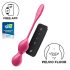 Satisfyer Love Birds 2 - viedās, vibrējošās geišas bumbiņas (rozā)
