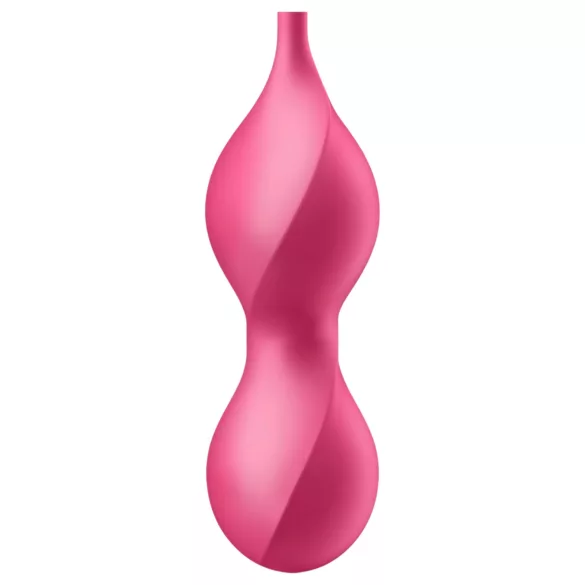 Satisfyer Love Birds 2 - lietotnes vadāmas vibrējošās geišas bumbiņas (rozā)