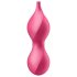 Satisfyer Love Birds 2 - viedās, vibrējošās geišas bumbiņas (rozā)