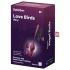 Satisfyer Love Birds Vary - lietotnes vadāmas vibrējošās geišas bumbiņas (sarkanas)