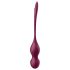 Satisfyer Love Birds Vary - gudra, maināma Geiša bumbiņa (sarkana)