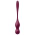 Satisfyer Love Birds Vary - gudra, maināma Geiša bumbiņa (sarkana)