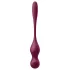 Satisfyer Love Birds Vary - lietotnes vadāmas vibrējošās geišas bumbiņas (sarkanas)