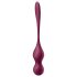 Satisfyer Love Birds Vary - gudra, maināma Geiša bumbiņa (sarkana)