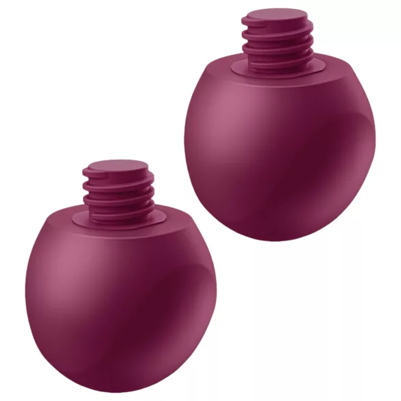 Satisfyer Love Birds Vary - lietotnes vadāmas vibrējošās geišas bumbiņas (sarkanas)