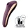 Satisfyer Dual Kiss - 2 vienā, vaginālais un klitora vibrators (violets)