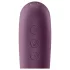 Satisfyer Dual Kiss - 2 vienā, vaginālais un klitora vibrators (violets)