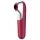 Satisfyer Dual Love - klitora un maksts vibrators ar Bluetooth, sarkans