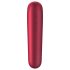 Satisfyer Dual Love - inteliģentais maksts un klitora vibrators (sarkans)