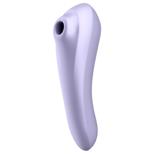 Satisfyer Dual Pleasure - gudrais 2in1 gaisa viļņu vibrators (violets)