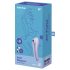 Satisfyer Dual Pleasure - gudrais 2in1 gaisa viļņu vibrators (violets)