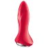 Satisfyer Rotator Plug 1 - pērļu anālais vibrators (sarkans)
