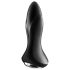 Satisfyer Rotator Plug 1 - ar pērlītēm rotāts anālais vibrators (melns)
