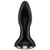 Satisfyer Rotator Plug 2 - pērļu anālais vibrators (melns)