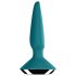 Satisfyer Plug-ilicious 1 - inteliģents anālais vibrators (zaļš)