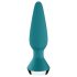 Satisfyer Plug-ilicious 1 - inteliģents anālais vibrators (zaļš)