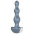Satisfyer Lolli-Plug 2 - uzlādējams, ūdensnecaurlaidīgs anālais vibrators (pelēks)