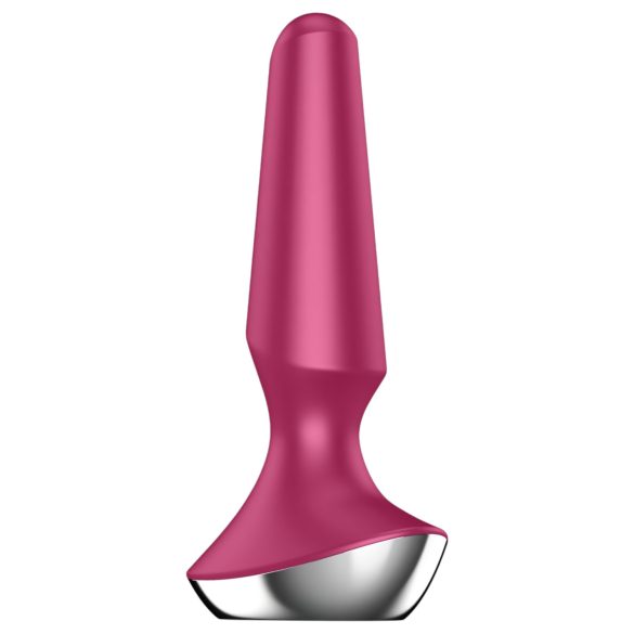 Satisfyer Plug-ilicious 2 - gudrs anālais vibrators (sarkans)