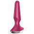 Satisfyer Plug-ilicious 2 - gudrs anālais vibrators (sarkans)
