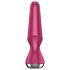 Satisfyer Plug-ilicious 2 - gudrs anālais vibrators (sarkans)