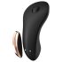 Satisfyer Little Secret - inteliģentā ūdensizturīgā klitora vibrators (melns)