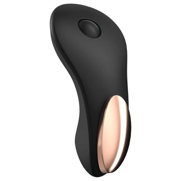 Satisfyer Little Secret - klitora vibrators ar Bluetooth, ūdensizturīgs, melns