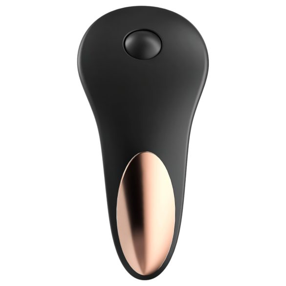Satisfyer Little Secret - klitora vibrators ar Bluetooth, ūdensizturīgs, melns