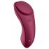 Satisfyer Sexy Secret - gudrais ūdensizturīgais biksīšu vibrators (sarkans)