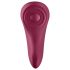 Satisfyer Sexy Secret - gudrais ūdensizturīgais biksīšu vibrators (sarkans)
