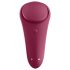 Satisfyer Sexy Secret - gudrais ūdensizturīgais biksīšu vibrators (sarkans)