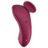 Satisfyer Sexy Secret - gudrais ūdensizturīgais biksīšu vibrators (sarkans)