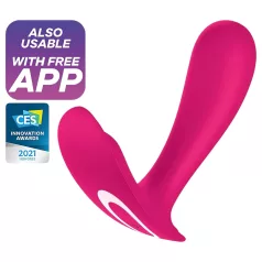 Satisfyer Top Secret - lietotnes vadāms vibrators (rozā)